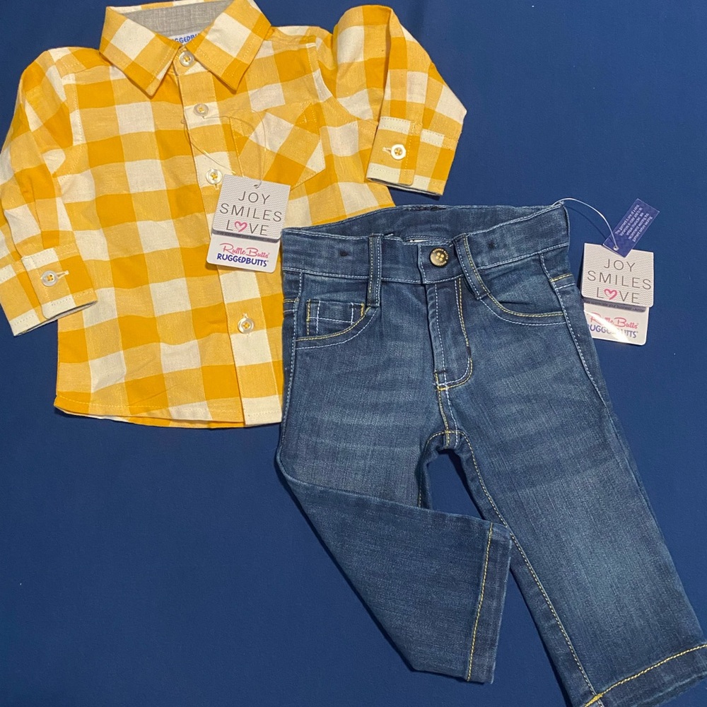 RuggedButts 3-6 months NWT
